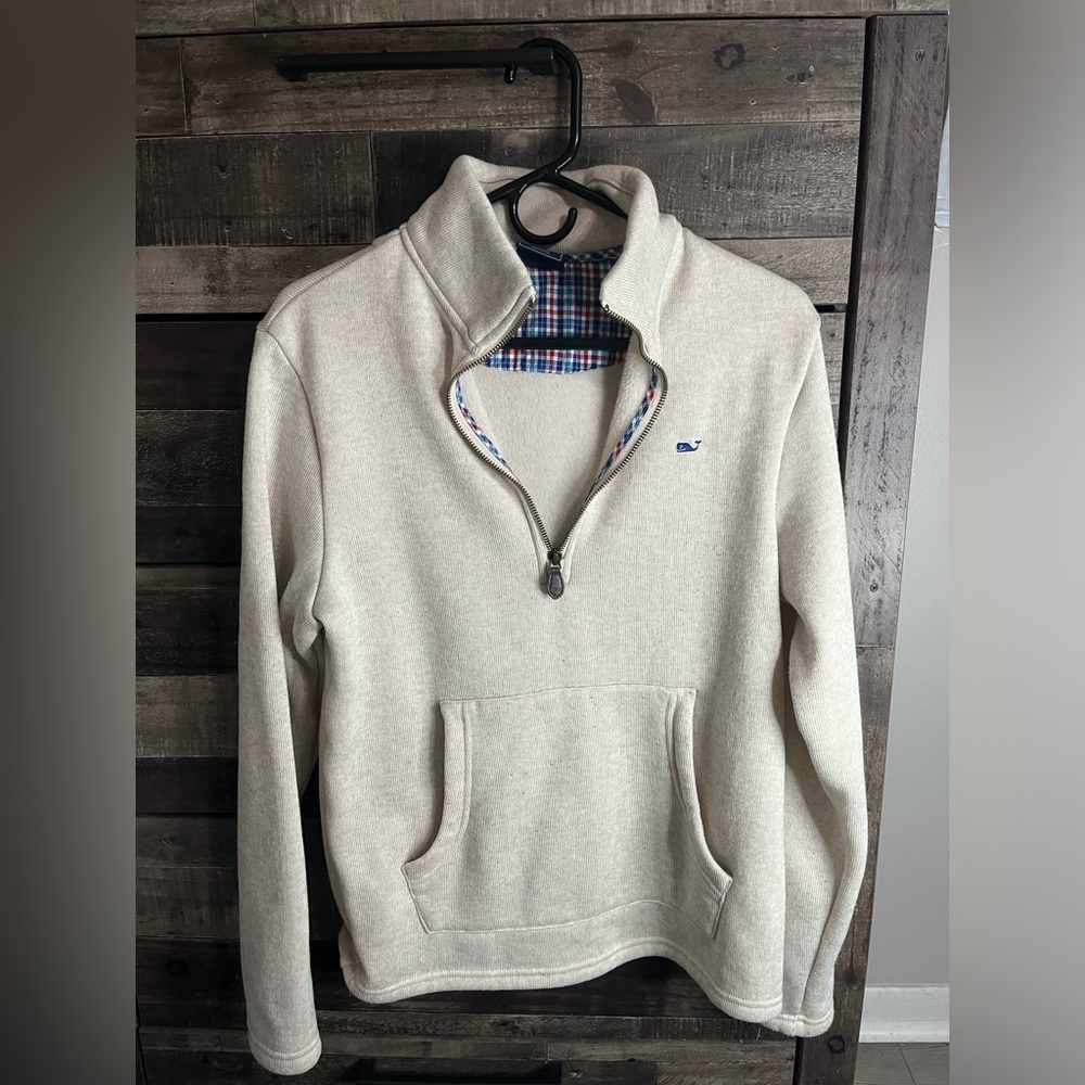 Vineyard Vines fleece lined pullover